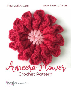 Ameera Flower Crochet Pattern Chart