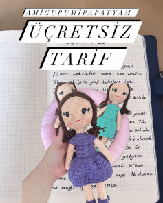 Amigurumi Bebek Şeması Ücretsiz Tarifi