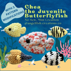Amigurumi Crochet Butterflyfish Pattern