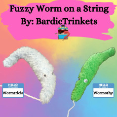 Amigurumi Fuzzy Worm Crochet Pattern