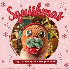 Amigurumi Gingerbread Crochet Pattern