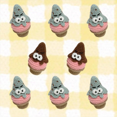 Amigurumi Ice Cream Cone Crochet Pattern