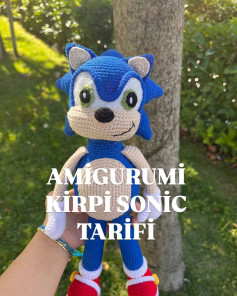 AMIGURUMİ KİRİPİ SONİC YAPIMI