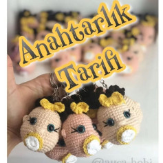 Anahtarlık Bebek Amigurumi Tarifi