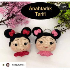 Anahtarlık Bebek Şeması
