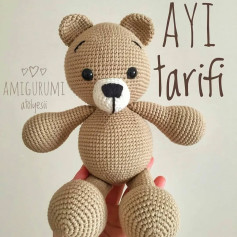 Ayı Amigurumi Tığ İşi Tarifi
