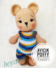 AYIÇIK POFFY AMIGURUMI TARİFİ