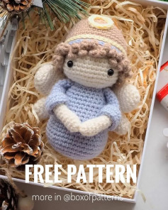 Butterfly Angel Doll Crochet Pattern
