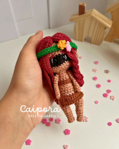 Caipira Amigurumi: Gráfico de Crochê Grátis