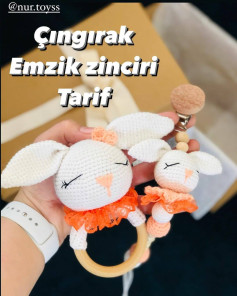Çıngırak Emzik Zinciri Yapımı