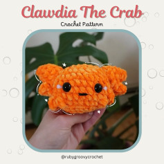 Clawdia the Crab: Crochet Pattern Chart