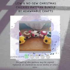 Crochet Christmas Chickies Pattern Bundle