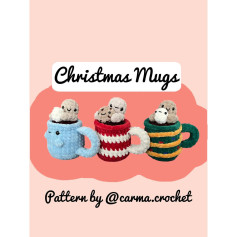 Crochet Christmas Mug Pattern