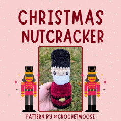 Crochet Christmas Nutcracker Amigurumi Pattern