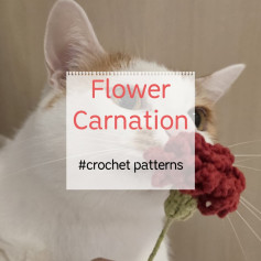 Crochet Flower Carnation Pattern
