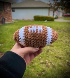 Crochet Football Pattern: Adorable and Easy