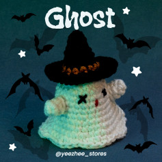 Crochet Ghost Pattern: Spooky Halloween Amigurumi