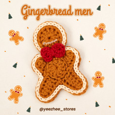Crochet Gingerbread Man Pattern Chart