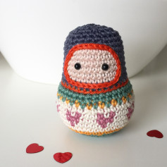 Crochet Matryoshka Doll Amigurumi Pattern