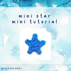 Crochet Mini Star Tutorial