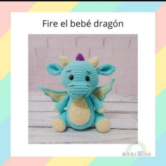 Crochet Pattern: Adorable Baby Dragon