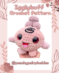 Crochet Pattern: Adorable Igglybuff Amigurumi