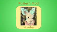 Crochet Pattern: Adorable Lil Leafeon Amigurumi