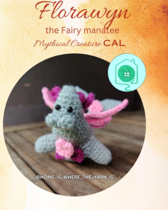 Crochet Pattern: Florawyn the Fairy Manatee
