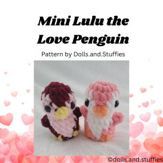 Crochet Pattern: Mini Lulu Love Penguins
