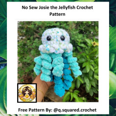 Crochet Pattern: No-Sew Josie the Jellyfish