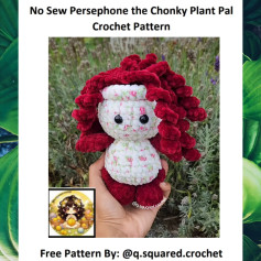 Crochet Pattern: No-Sew Persephone Plant Pal