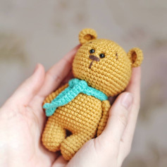 Crochet Teddy Bear Pattern Chart