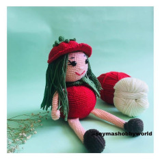 Domates Kız Bebek Amigurumi Şeması