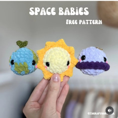 Space Babies Crochet Pattern