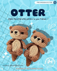 Free Amigurumi Otter Crochet Pattern