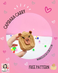 Free Capybara Carry Crochet Pattern