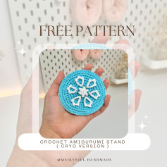 FREE Crochet Amigurumi Stand Pattern (Cryo Version)