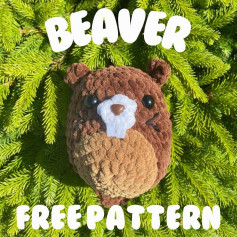 Free Crochet Beaver Pattern: Adorable Amigurumi