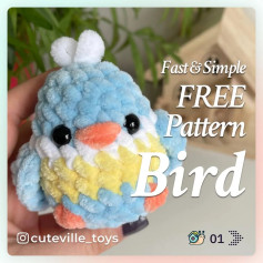 Free Crochet Bird Pattern: Fast & Easy