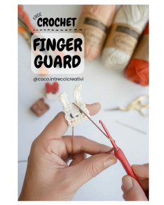 Free Crochet Bunny Finger Guard Pattern