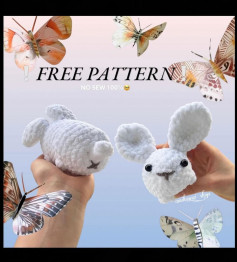 Free Crochet Bunny Pattern: No Sew!