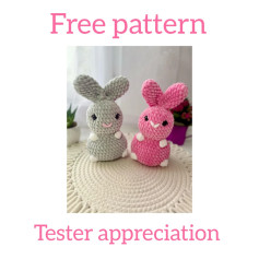 Free Crochet Bunny Pattern: Tester Appreciation