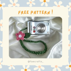 Free Crochet Camera Strap Pattern