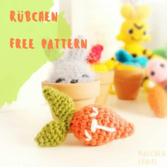 Free Crochet Carrot Pattern: Adorable Amigurumi