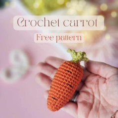 Free Crochet Carrot Pattern