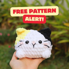 Free Crochet Cat Pattern: Adorable Amigurumi!
