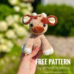 Free Crochet Cow Pattern: Adorable Amigurumi