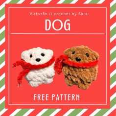 Free Crochet Dog Pattern: Adorable Puppies!