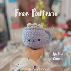 Free Crochet Hot Chocolate Mug Pattern