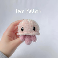 Free Crochet Jellyfish Amigurumi Pattern